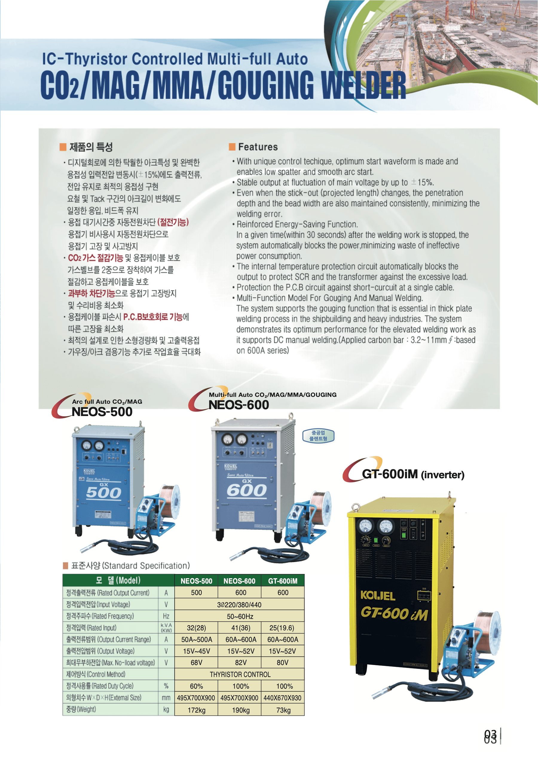 CO2/MAG 용접기